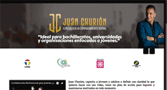 Desktop Screenshot of juanchurion.com